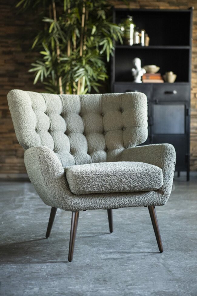 ARMCHAIR PETER GREEN 84X84X85CM - Image 2
