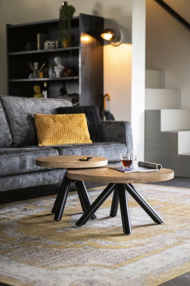 COFFEE TABLE OTTO 70X70X35CM - Image 2