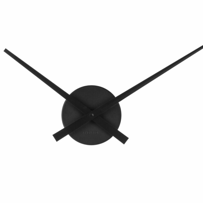 WALL CLOCK LITTLE BIG TIME MINI ALU BLACK D:44CM