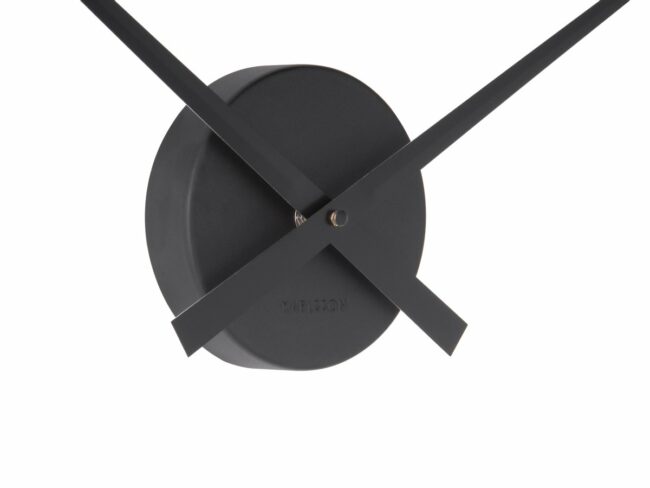 WALL CLOCK LITTLE BIG TIME MINI ALU BLACK D:44CM - Image 2