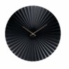 WALL CLOCK SENSU STEEL BLACK 40CM