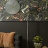 WALL CLOCK SENSU STEEL JUNGLE GREEN 40CM - Image 5