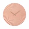 WALL CLOCK SENSU STEEL PINK 40CM