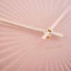 WALL CLOCK SENSU STEEL PINK 40CM - Image 3