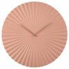 WALL CLOCK SENSU XL STEEL PINK 50CM