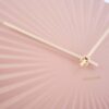 WALL CLOCK SENSU XL STEEL PINK 50CM - Image 3
