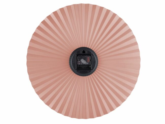 WALL CLOCK SENSU XL STEEL PINK 50CM - Image 4