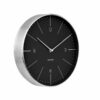 WALL CLOCK NORMAN NUMBERS BLACK 27.5X5CM - Image 2