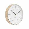 WALL CLOCK MINIMAL WHITE/GOLD D:27.5 H:5CM - Image 2