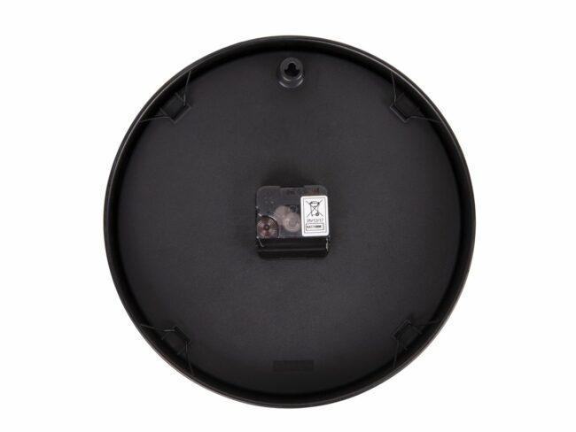 WALL CLOCK BUTTERFLY HANDS BLACK 27.5CM - Image 3