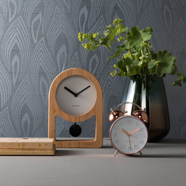 ALARM CLOCK MR.WHITE COPPER 11X6X15CM - Image 3