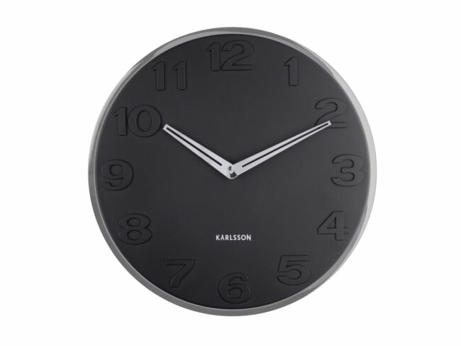 WALL CLOCK NEW ORIGINAL NUMBER 30X4CM