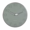 WALL CLOCK NEW ORIGINAL NUMBER JUNGLE GREEN 30X4CM