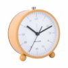 ALARM CLOCK PELLET FEET MAT YELLOW 11X5.3X11.6CM