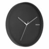 WALL CLOCK HUE METAL BLACK 40X4.5CM - Image 2