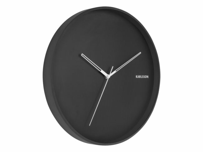 WALL CLOCK HUE METAL BLACK 40X4.5CM - Image 2
