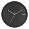 WALL CLOCK HUE METAL BLACK 40X4.5CM
