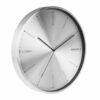 WALL CLOCK DISTINCT STEEL BRUSHED 40X5CM - Image 2