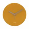 ALARM CLOCK MANTEL POLYRESIN OCHRE YELLOW 12X2.7CM