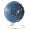 TABLE CLOCK GLOBE DARK BLUE 21X24.5CM
