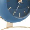 TABLE CLOCK GLOBE DARK BLUE 21X24.5CM - Image 3