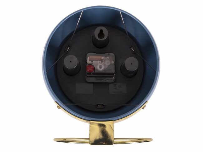 TABLE CLOCK GLOBE DARK BLUE 21X24.5CM - Image 4