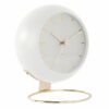 TABLE  CLOCK GLOBE WHITE DES.ARMANDO D:21 H:24,5CM - Image 2