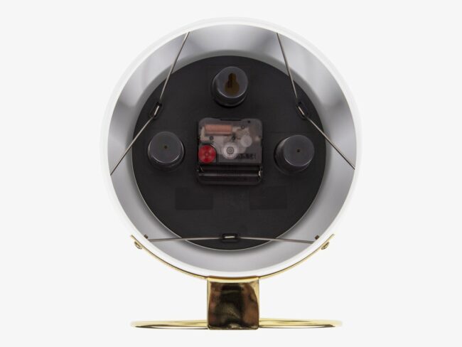 TABLE  CLOCK GLOBE WHITE DES.ARMANDO D:21 H:24,5CM - Image 4