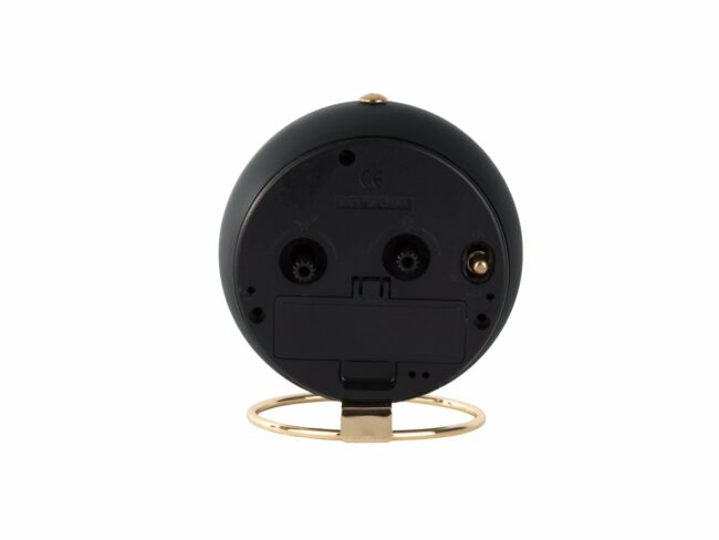 ALARM CLOCK GLOBE BLACK DES.ARMANDO 9.5X7XH10.5CM - Image 4
