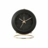ALARM CLOCK GLOBE BLACK DES.ARMANDO 9.5X7XH10.5CM