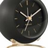 ALARM CLOCK GLOBE BLACK DES.ARMANDO 9.5X7XH10.5CM - Image 3