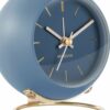 ALARM CLOCK GLOBE DARK BLUE DES.ARMANDO 9.5XH10.5CM - Image 2