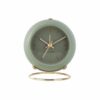 ALARM CLOCK GLOBE MOSS GREEN 9.5X10.5CM