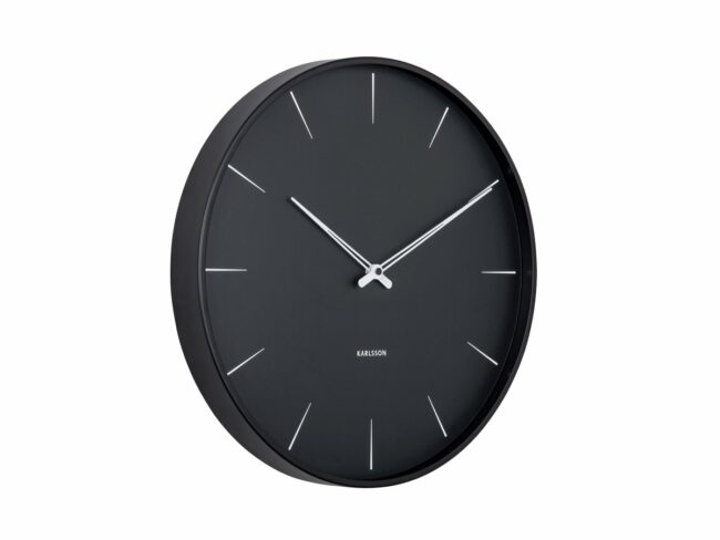 WALL CLOCK LURE BLACK. DESIGN BOXTEL & BUIJS 40X4.5CM - Image 2
