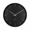 WALL CLOCK LURE BLACK. DESIGN BOXTEL & BUIJS 40X4.5CM