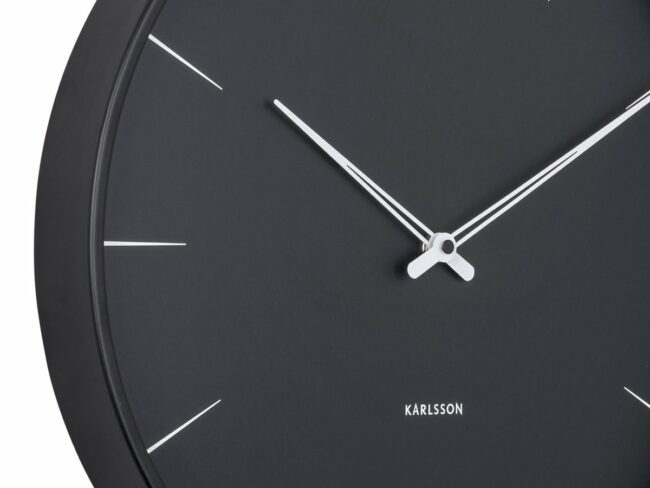 WALL CLOCK LURE BLACK. DESIGN BOXTEL & BUIJS 40X4.5CM - Image 3