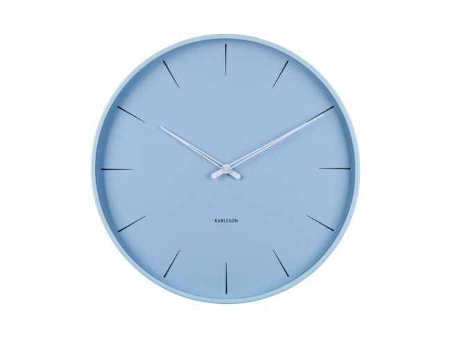 WALL CLOCK LURE SKY BLUE .DESIGN BOXTEL & BUIJS 40X4.5CM