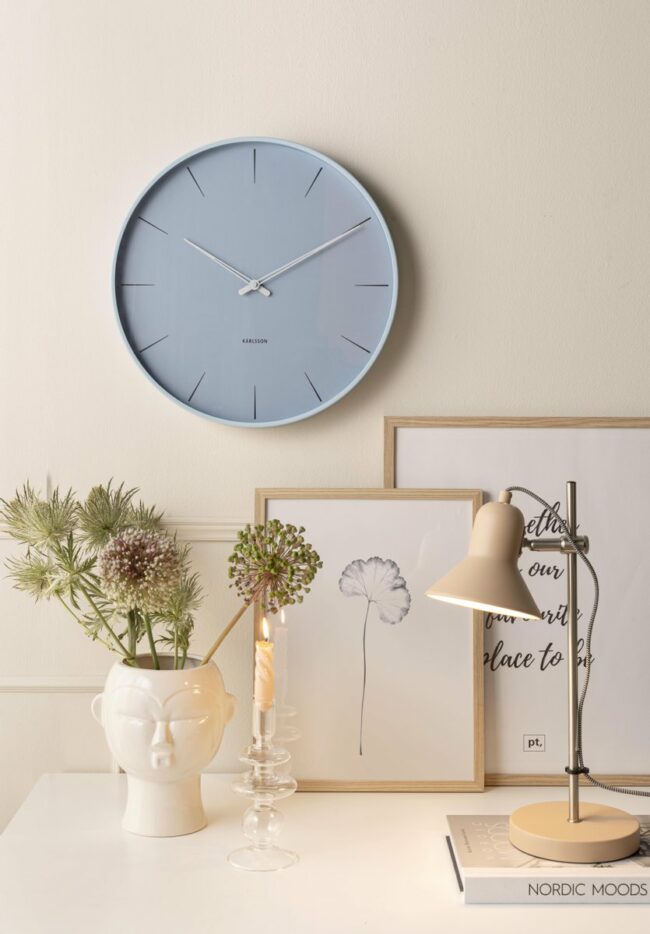 WALL CLOCK LURE SKY BLUE .DESIGN BOXTEL & BUIJS 40X4.5CM - Image 4