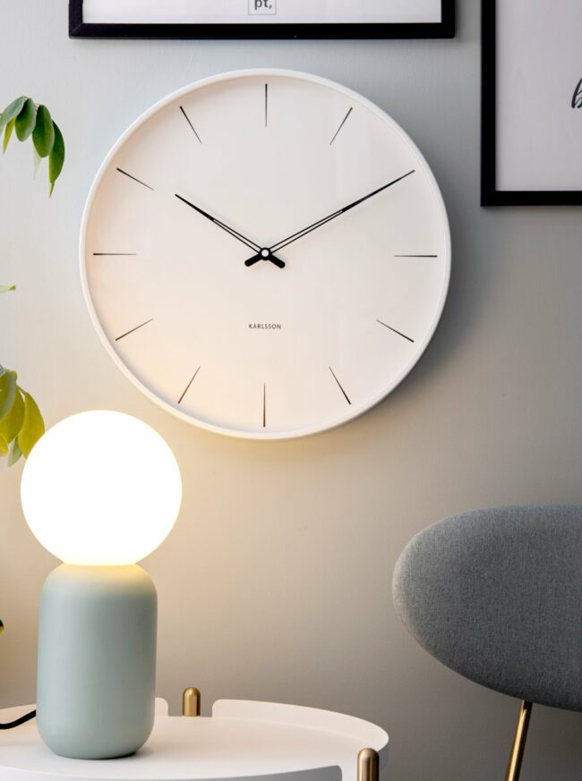 WALL CLOCK LURE WHITE .DESIGN BOXTEL & BUIJS 40X4.5CM - Image 4