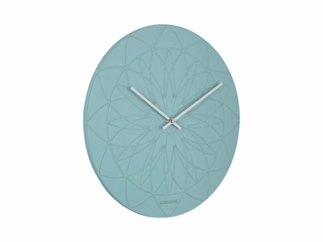 WALL CLOCK FAIRYTALE POLYRESIN JADE GREEN 35X3.5 - Image 2
