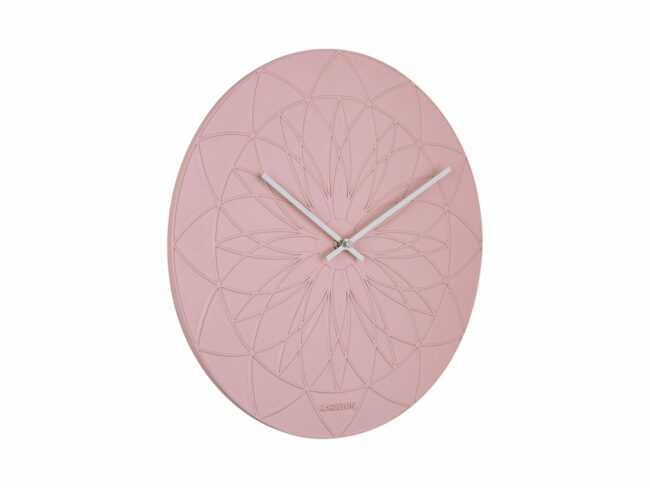 WALL CLOCK FAIRYTALE POLYRESIN FADED PINK 35X3.5 - Image 2