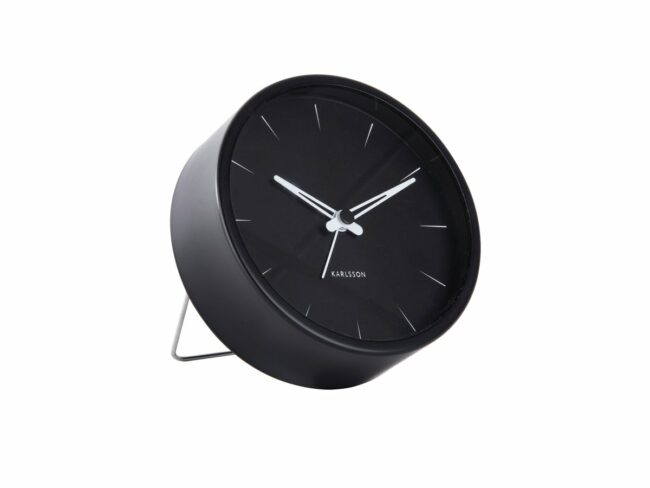 ALARM CLOCK LURE LARGE STEEL BLACK 11X3CM