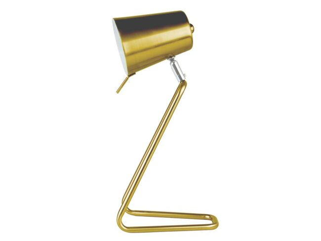 TABLE LAMP Z METAL BRASS SATIN FINISH  H:35 W:16CM