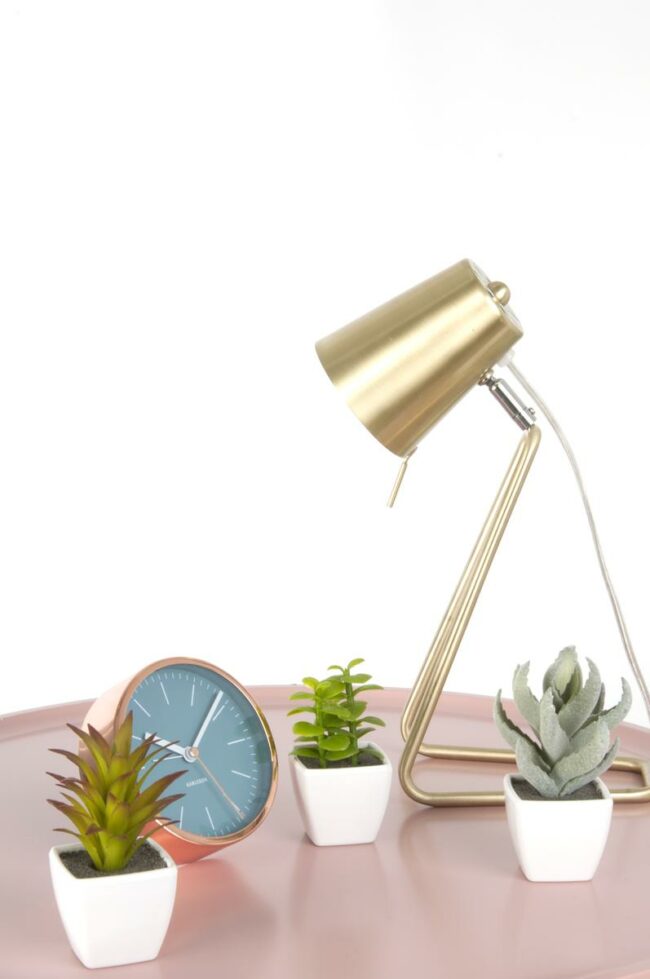 TABLE LAMP Z METAL BRASS SATIN FINISH  H:35 W:16CM - Image 3
