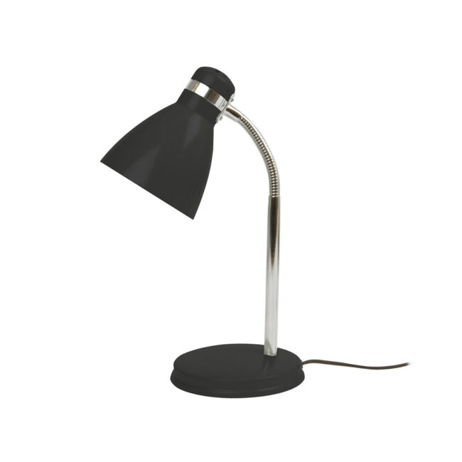 TABLE LAMP STUDY METAL BLACK H:34 D:11,5CM