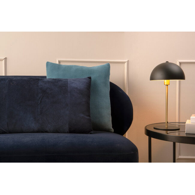 TABLE LAMP BONNET METAL BLACK 20X20X39CM - Image 3