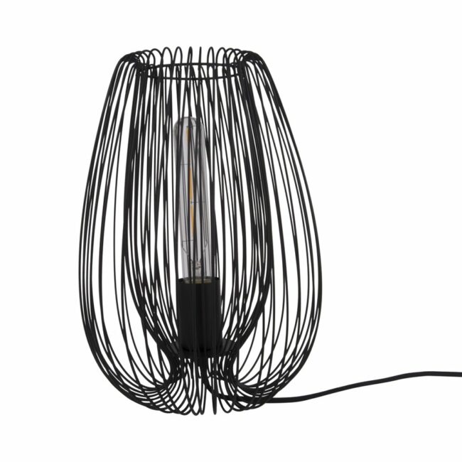 TABLE LAMP LUCID IRON BLACK H:33 D:22CM