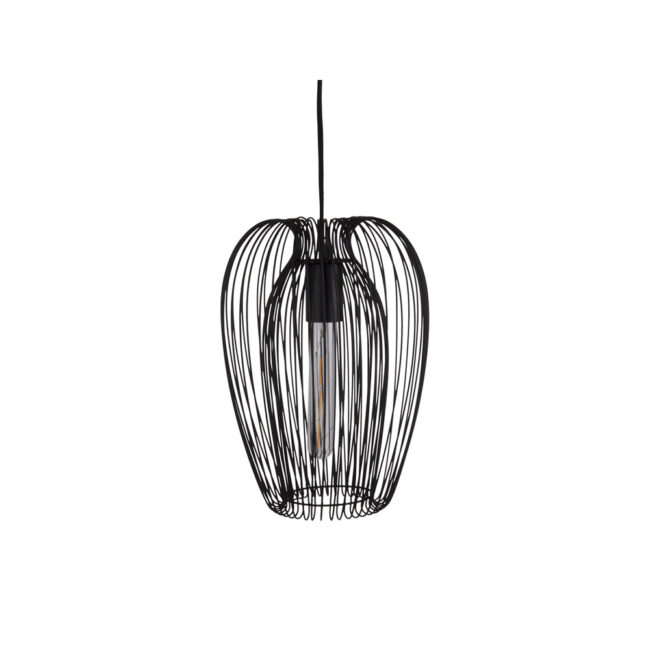 PENDANT LAMP LUCID IRON BLACK H:33 D:22CM