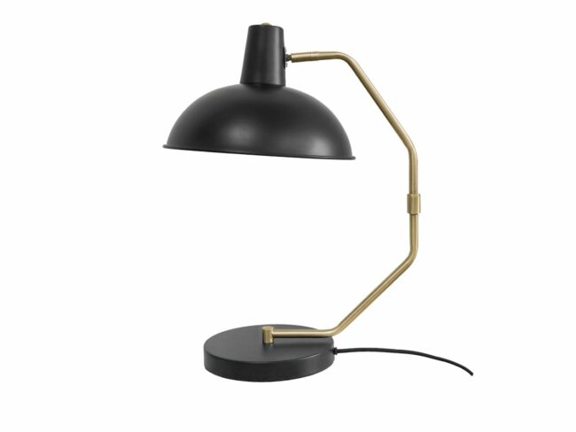 TABLE LAMP GRAND IRON MATT BLACK 44X25CM