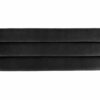 BENCH EXPLICIT SUEDE BLACK 121X41X43CM - Image 3